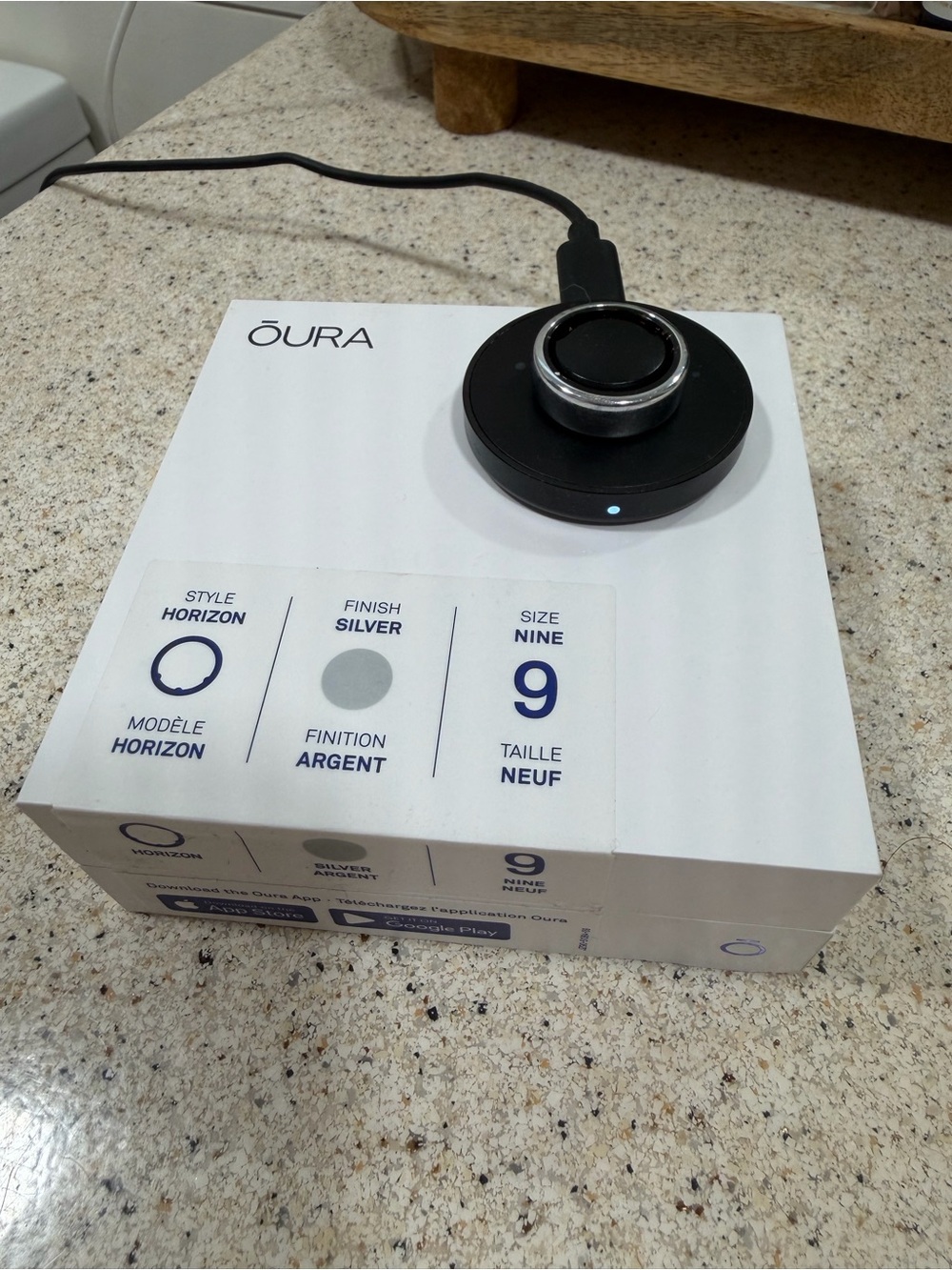 Oura Ring-Horizon Silver